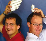 Energy Mad founders Tom Mackenzie and Chris Mardon, GIPENZ