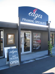 Edges Art Framers storefront