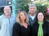 Left to right: Phil Appelman, Jo Young, Warren MacDonald, Raina Urwin