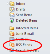 Outlook RSS Feed folder image