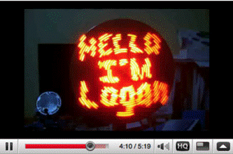 Screenshot from the video