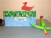 Wood's Sitting Duck game - front view