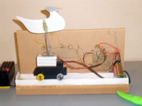 Wood's Sitting Duck game - rear view