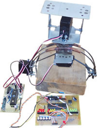 Michael's projector mount and control system