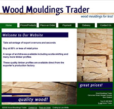 Screenshot from the front page of Lee's website