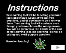 Screenshot from the instructions page of Tandra's PowerPoint Slideshow