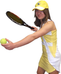 Lucila's tennis outfit