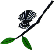 Meg's fantail decal