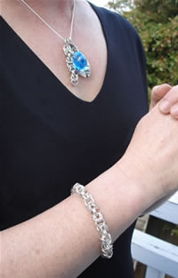 Eloise's necklace and bracelet