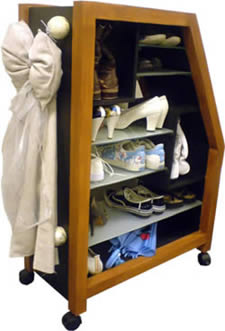 Kristie's shoe rack