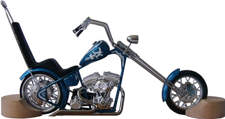 Cameron's Chopper motorcycle model