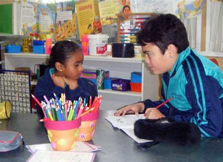 Tobias gathering stakeholder feedback from Kashvi Dayal