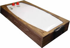 James' air-hockey table