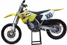 Shannon's motorcycle stand