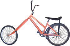 Winston's 'Chopper-style' bike
