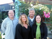 Left to right: Phil Appelman, Jo Young, Warren MacDonald, Raina Urwin