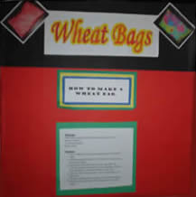 The Wheat bag display