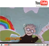 Screenshot from one of the YouTube videos