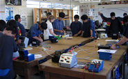 Year 11 class working