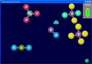 Screenshot from Katie's 'Polar atoms' game
