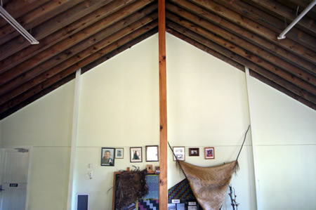 The Marae before the panels are installed