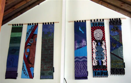 The Marae after installation of the panels