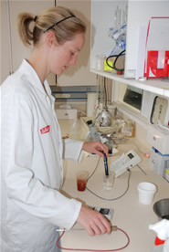 Lab testing