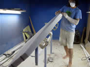 Shaping the board