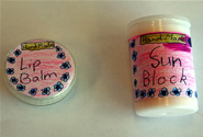 Student outcomes: lip balm and sunblock