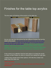 Tian Liu - Year 12  - Making a laminated coffee table