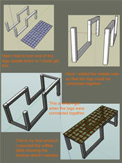 Tian Liu - Year 12  - Making a laminated coffee table