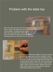 Tian Liu - Year 12  - Making a laminated coffee table
