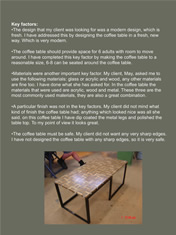 Tian Liu - Year 12  - Making a laminated coffee table