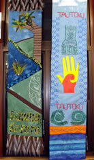Detail of the panels