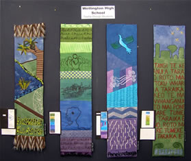 The panels store display