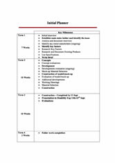 Initial Planner