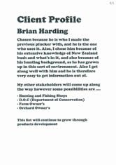 Client profile