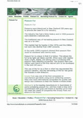 Possum fur reports