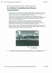 Electricity generation reports