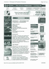 Materials reports