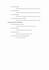 Project planning