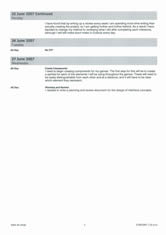 Program planning and development