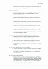 Program planning and development