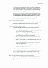 Program planning and development