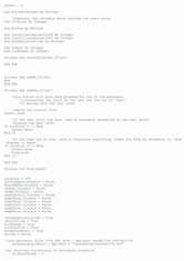 Program coding