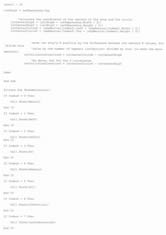 Program coding