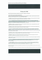 Analysing best practice / Legislation