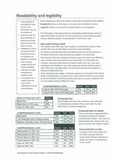 Analysing best practice / Legislation