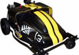Remote-controlled lawn mower