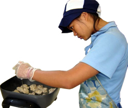 Pah-wah cooking chicken